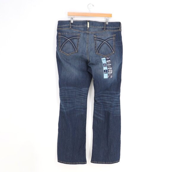 NWT ARIAT Perfect Rise Rosa Boot Cut Jeans Lita Dark Wash Size 22WR - Picture 4 of 11